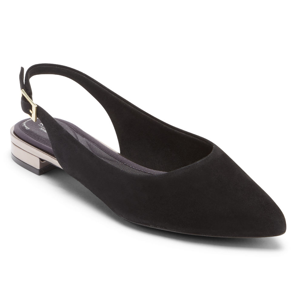 Rockport Slingback For Womens Black - Total Motion Adelyn - NB4692038